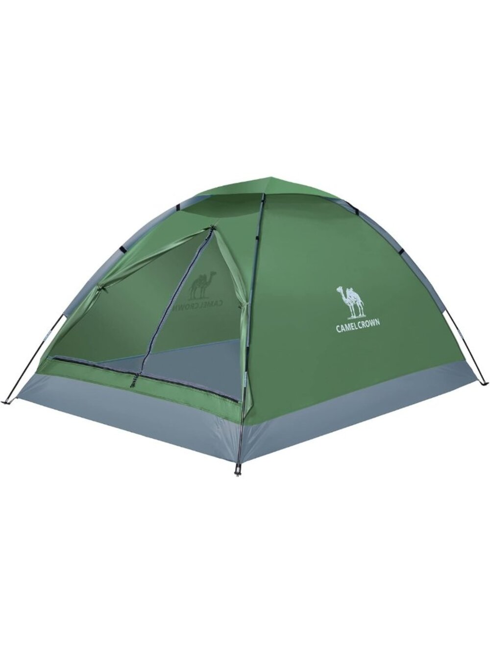 Spacious Waterproof Camping Dome Tent for 2-5 People, Lightweight & Portable